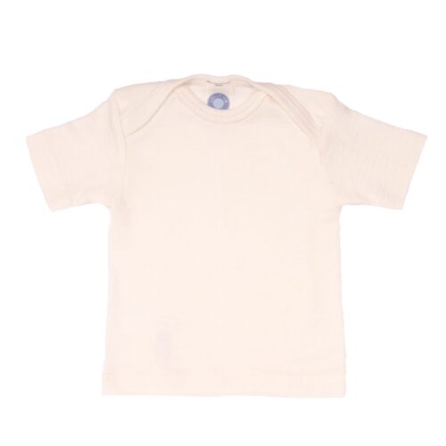 Cosilana shirt korte mouw wolzijde 71032-01 naturel